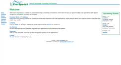 Desktop Screenshot of everspeech.com
